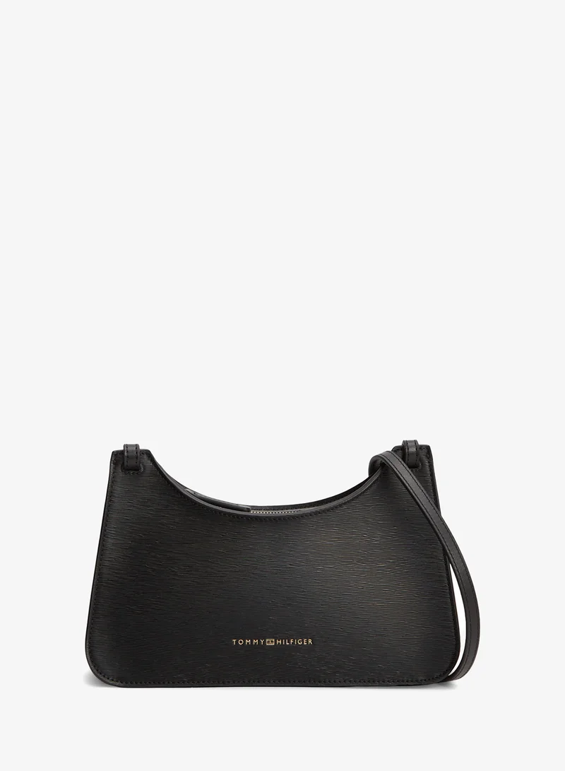 Modern Contrast Edge Crossbody Bag